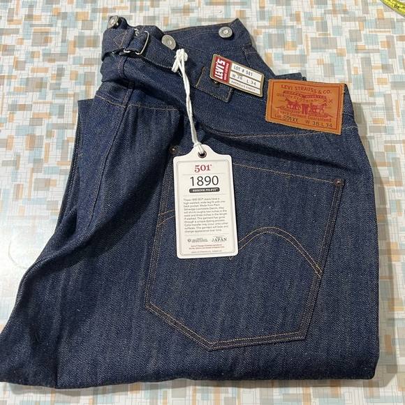 Levi’s LVC Buckleback 501xx jeans 38x34 - Picture 1 of 6